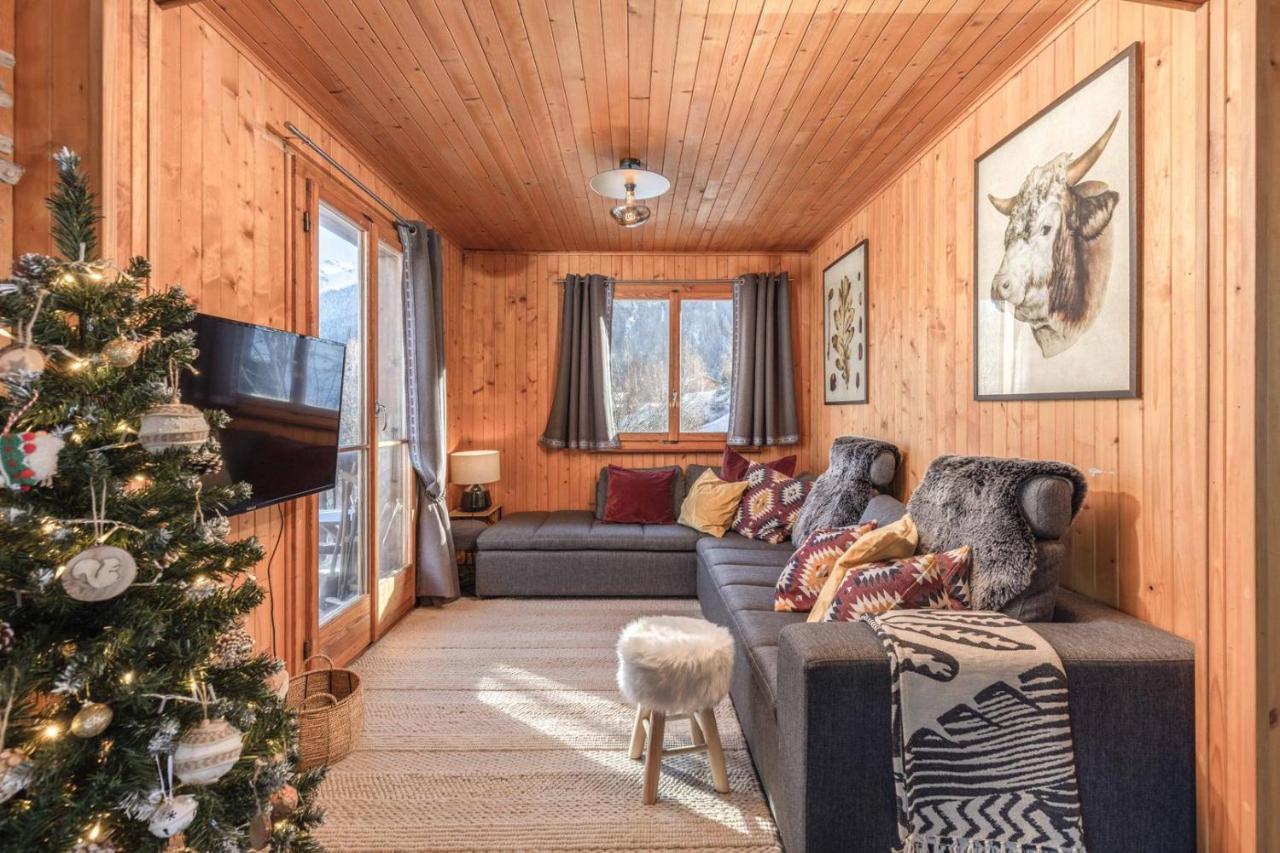 Chalet Noisette Authentic Swiss Chalet Perfect For Families La Tzoumaz Exterior photo